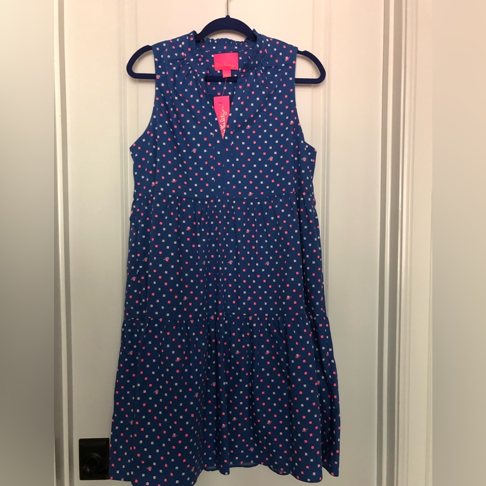 Lilly Pulitzer Novella Cotton Dress- Large